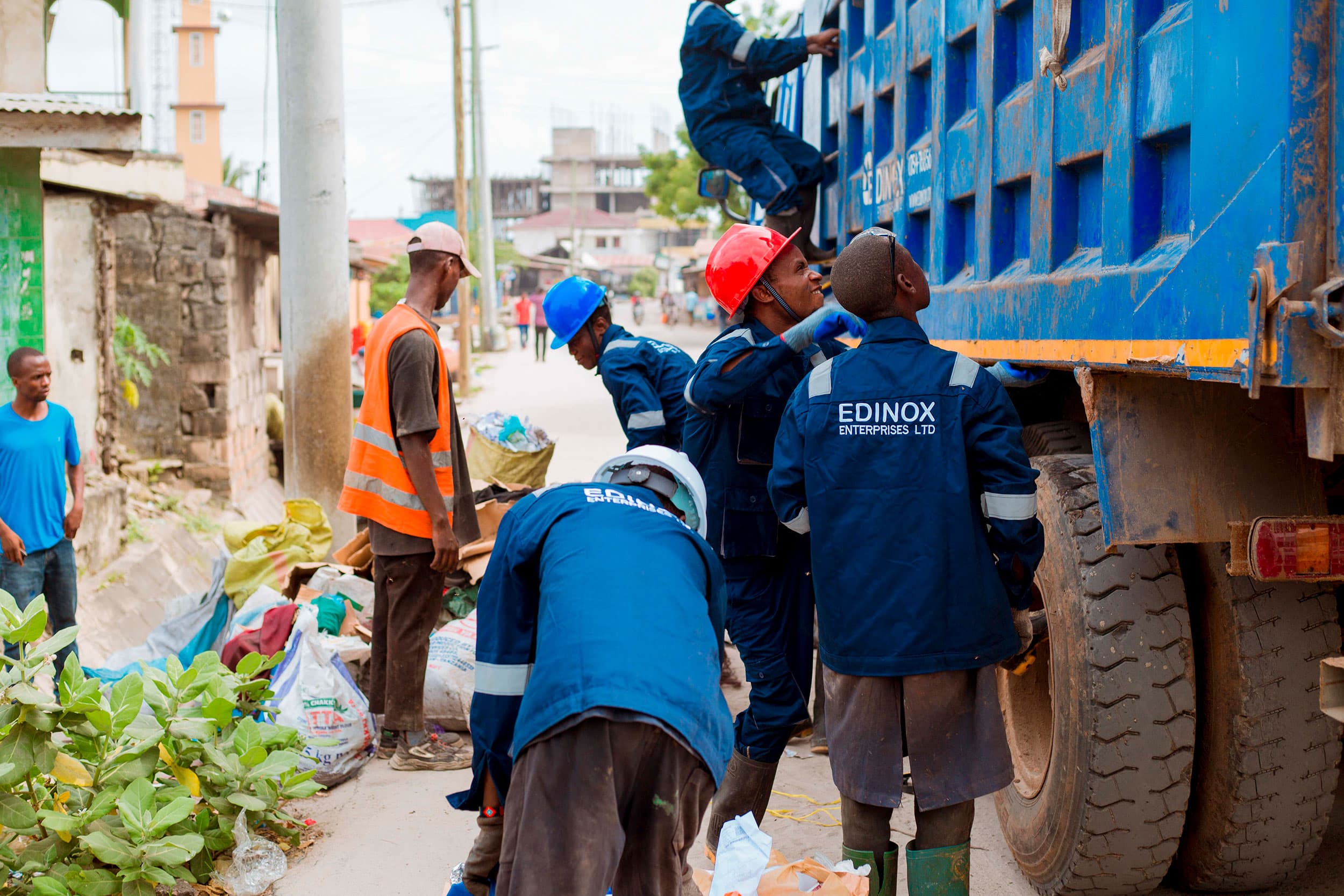 Edinox waste management operations in Tanzania