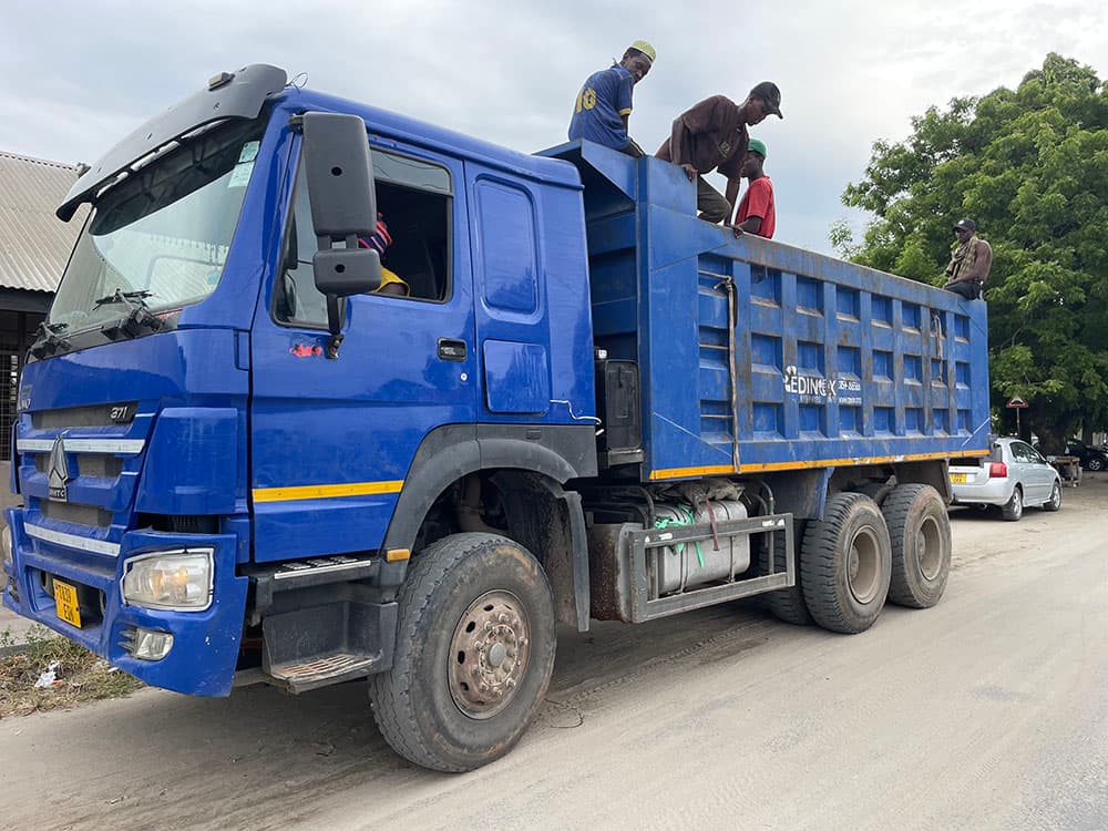 Second Edinox waste collection truck